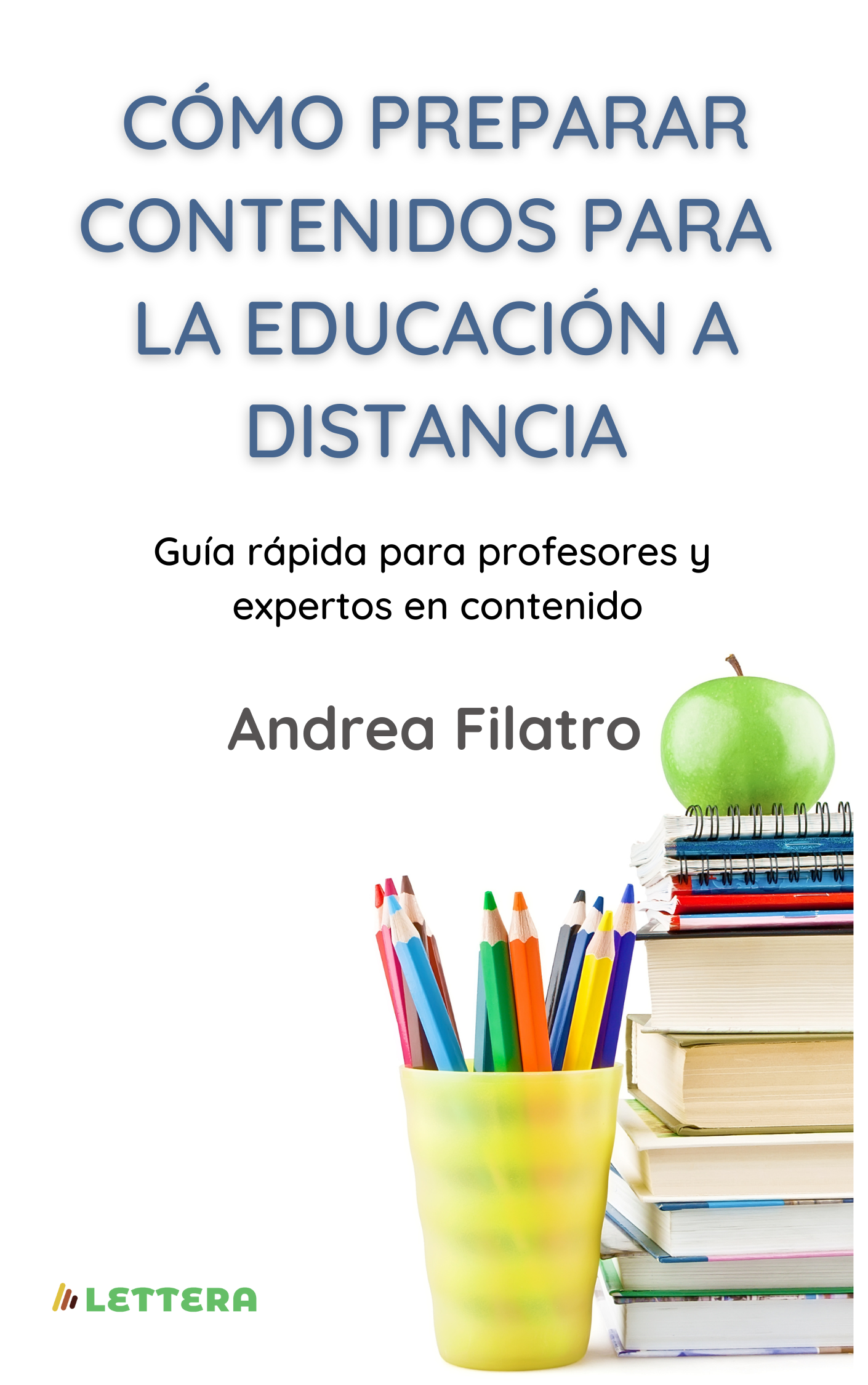 Capa Cómo preparar contenidos para la educación a distancia